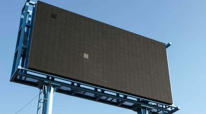A picture of a billboard